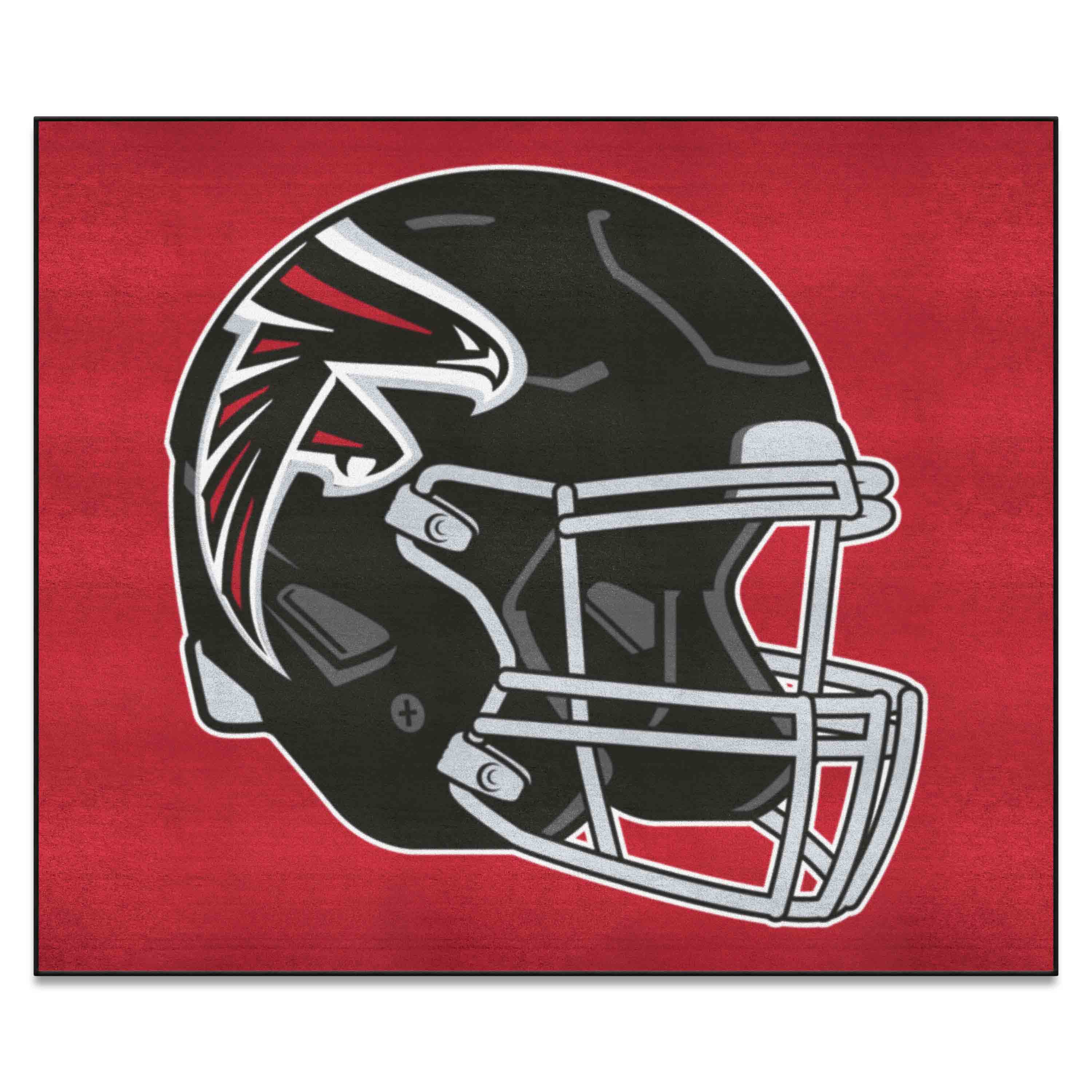 Atlanta Falcons Tailgater Rug - 5ft. x 6ft., Helmet Logo - Atlanta Falcons