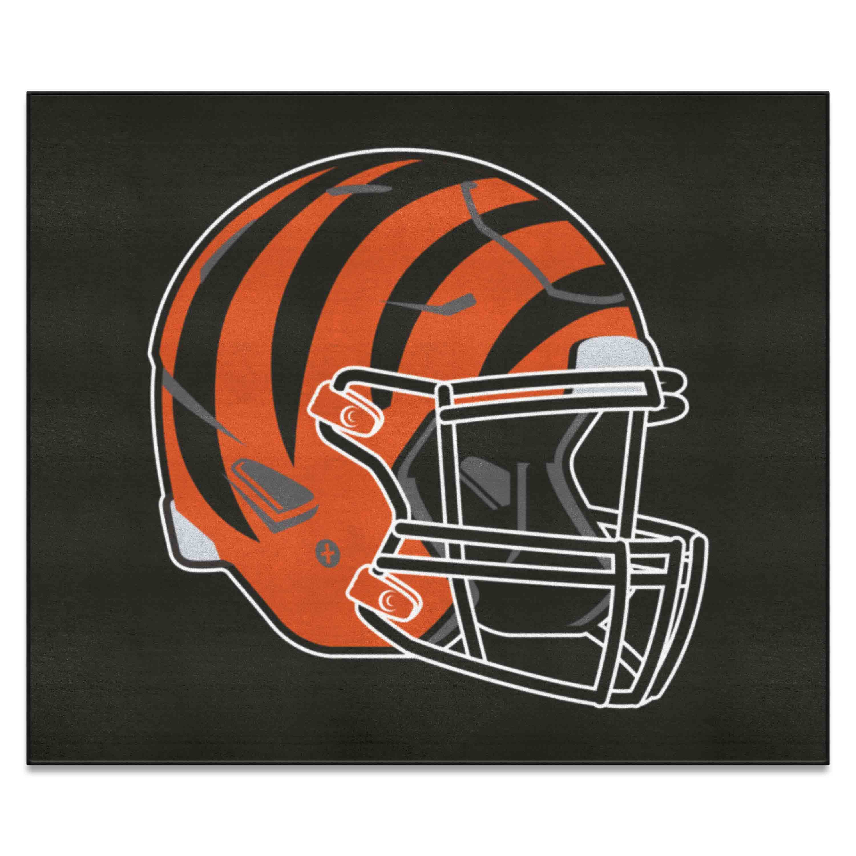 Cincinnati Bengals Tailgater Rug - 5ft. x 6ft., Helmet Logo