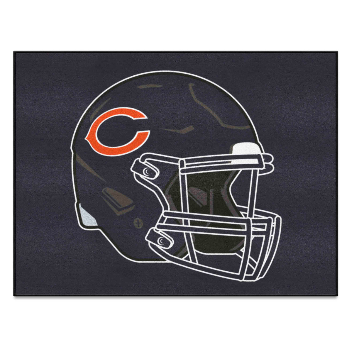 Chicago Bears All-Star Rug - 34 in. x 42.5 in., Helmet Logo - Chicago Bears