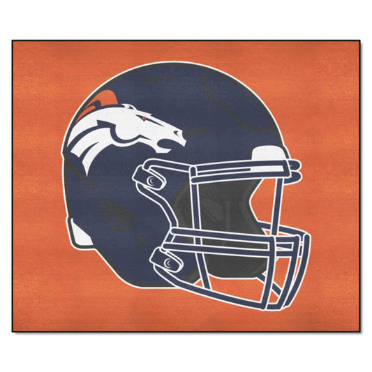 Denver Broncos Tailgater Rug - 5ft. x 6ft., Helmet Logo