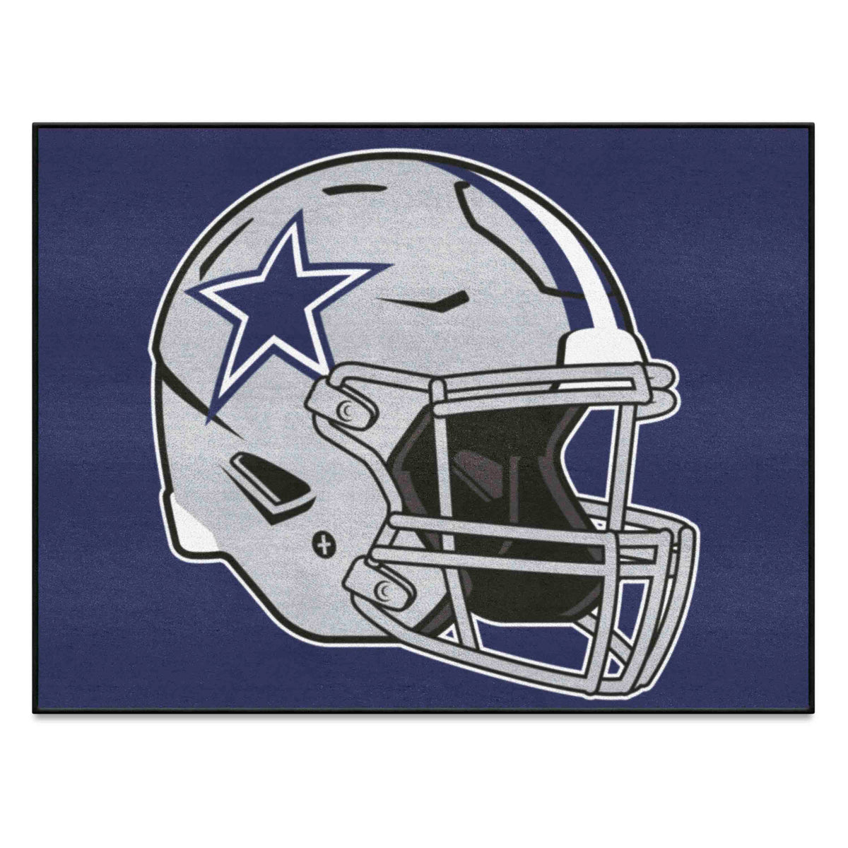 Dallas Cowboys All-Star Rug - 34 in. x 42.5 in., Helmet Logo