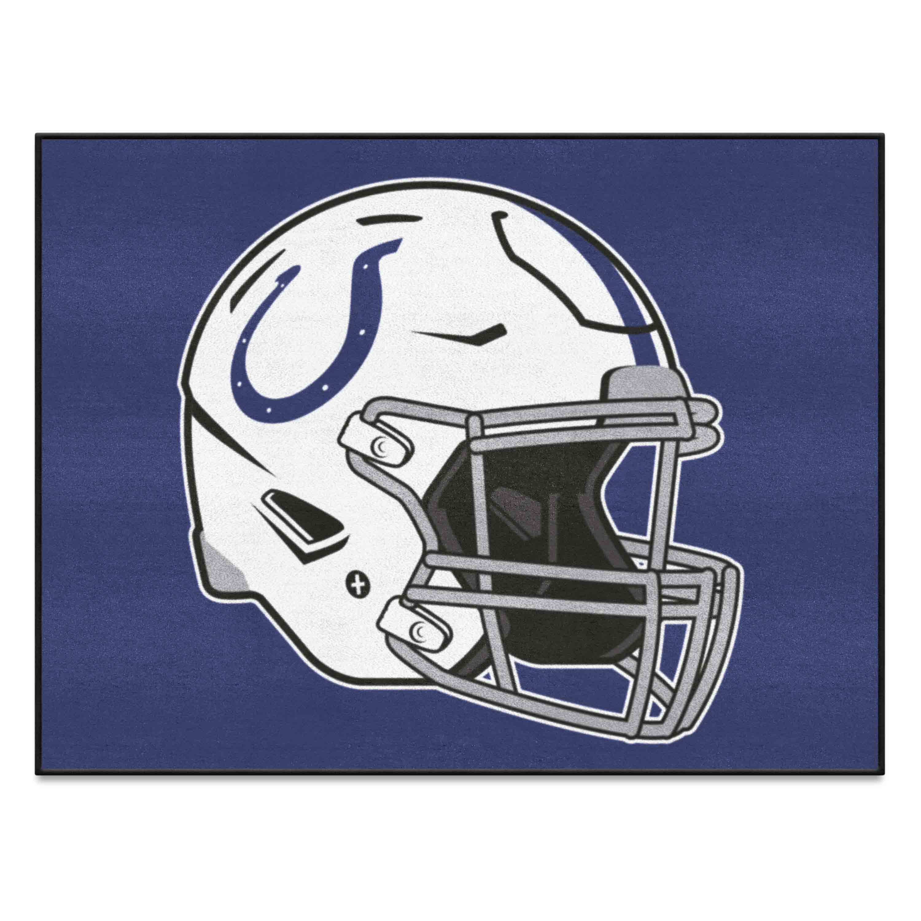 Indianapolis Colts All-Star Rug - 34 in. x 42.5 in., Helmet Logo