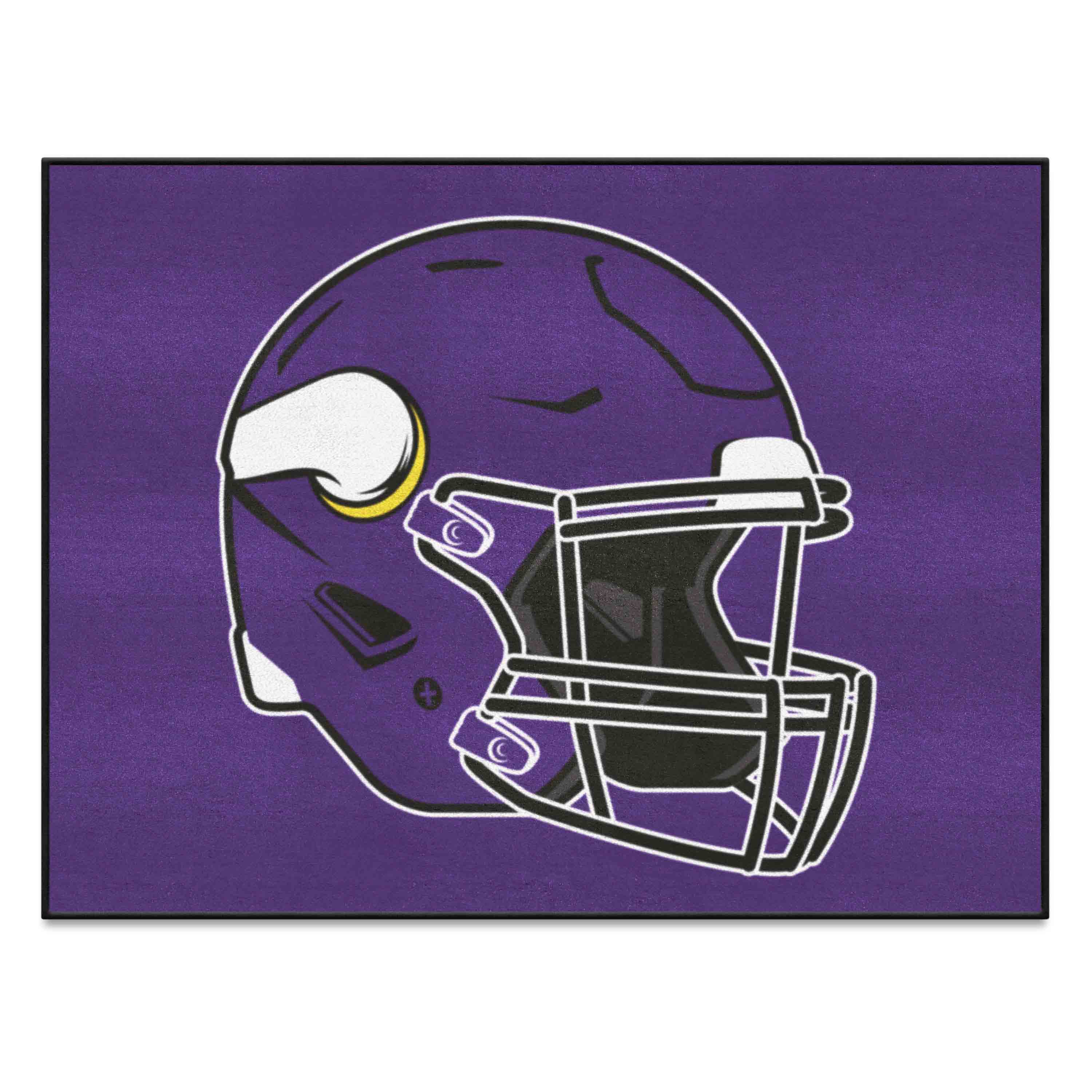 Minnesota Vikings All-Star Rug - 34 in. x 42.5 in., Helmet Logo