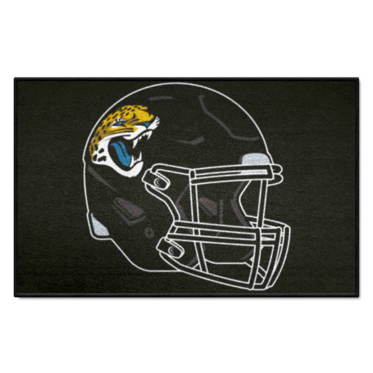 Jacksonville Jaguars Starter Mat Accent Rug - 19in. x 30in., Helmet Logo