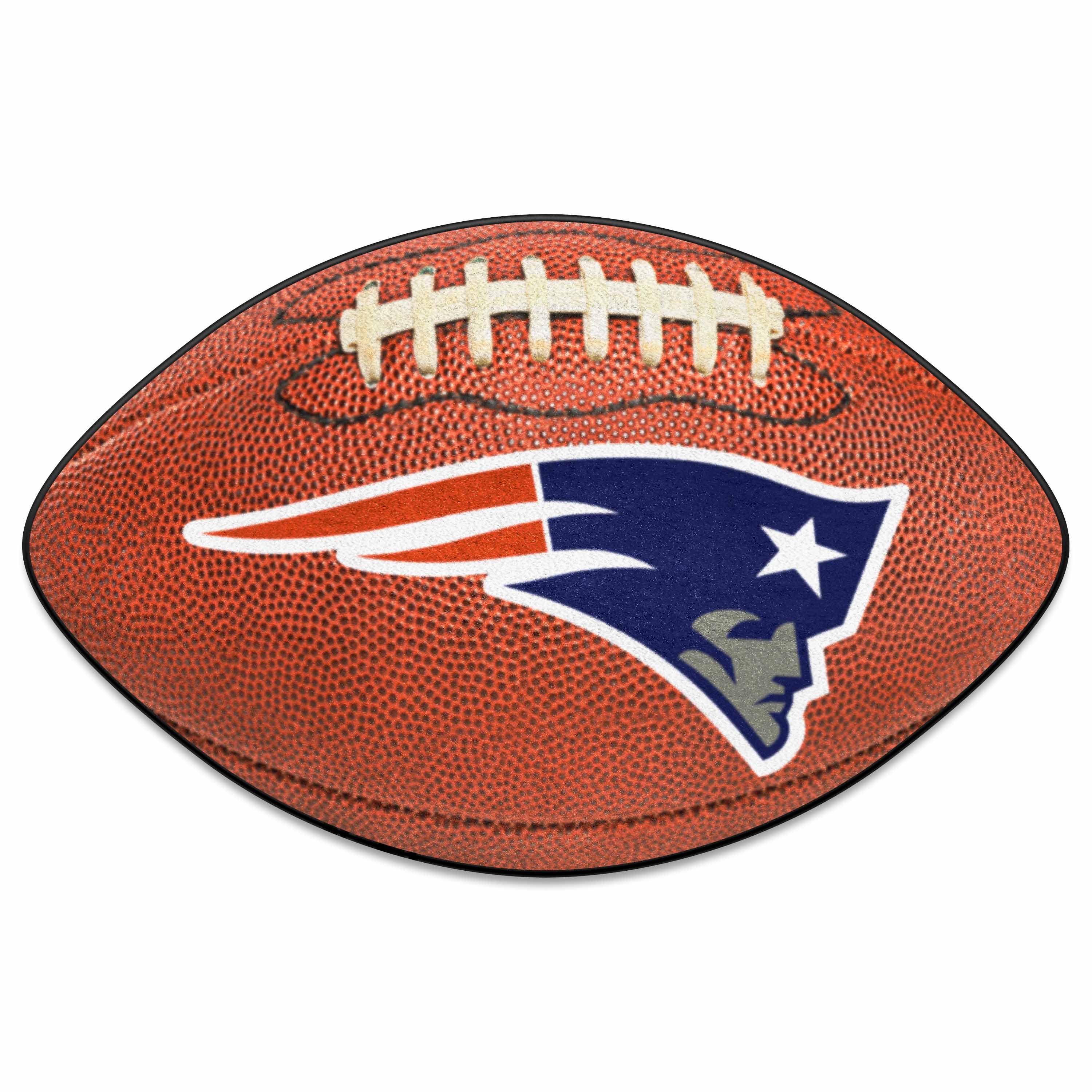 New England Patriots Football Rug - 20.5in. x 32.5in. - New England Patriots