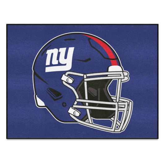 New York Giants All-Star Rug - 34 in. x 42.5 in., Helmet Logo - New York Giants