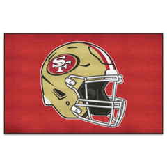 San Francisco 49ers Ulti-Mat Rug - 5ft. x 8ft., Helmet Logo