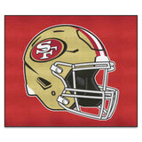 San Francisco 49ers Tailgater Rug - 5ft. x 6ft., Helmet Logo