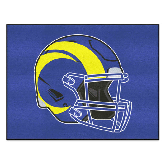 Los Angeles Rams All-Star Rug - 34 in. x 42.5 in., Helmet Logo