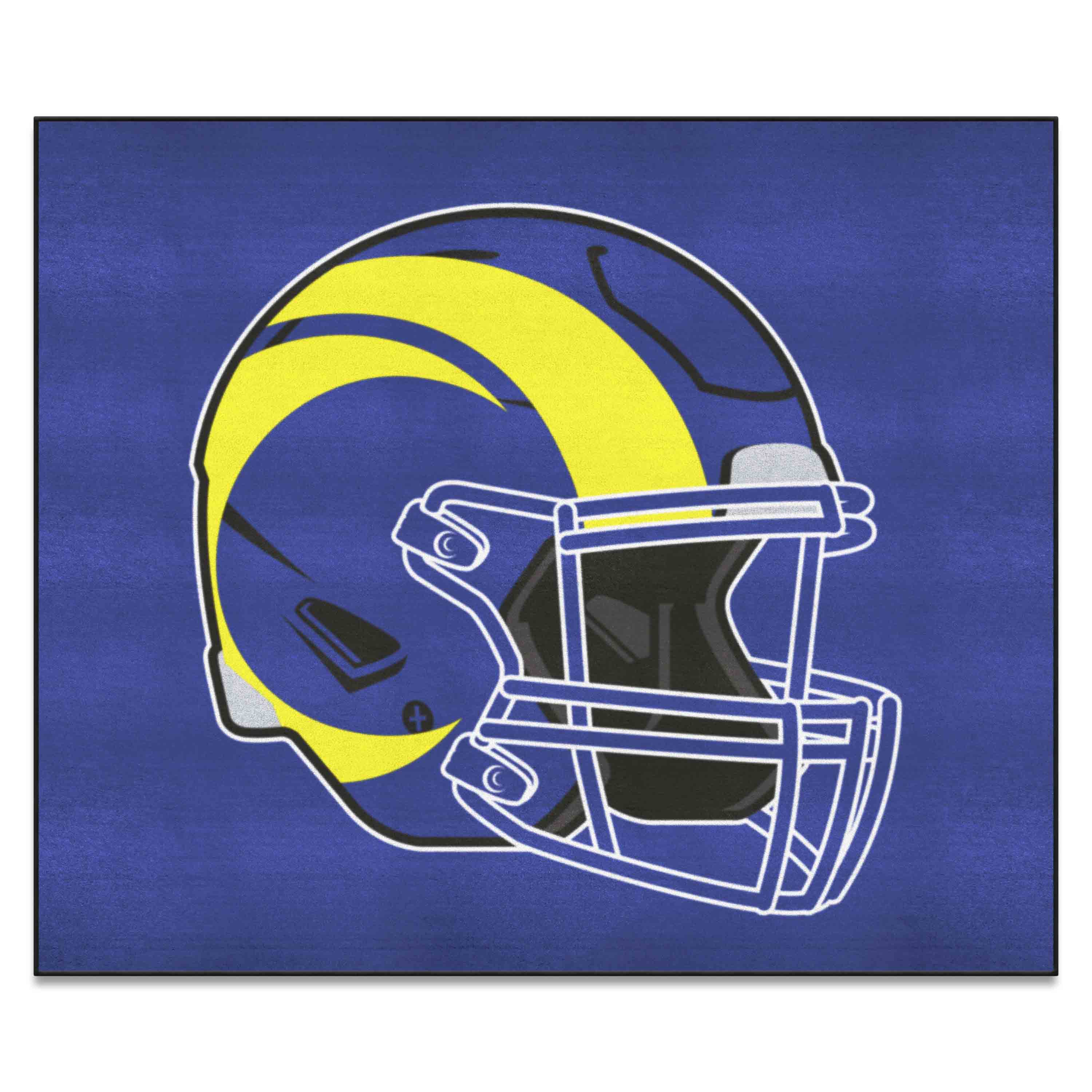 Los Angeles Rams Tailgater Rug - 5ft. x 6ft., Helmet Logo