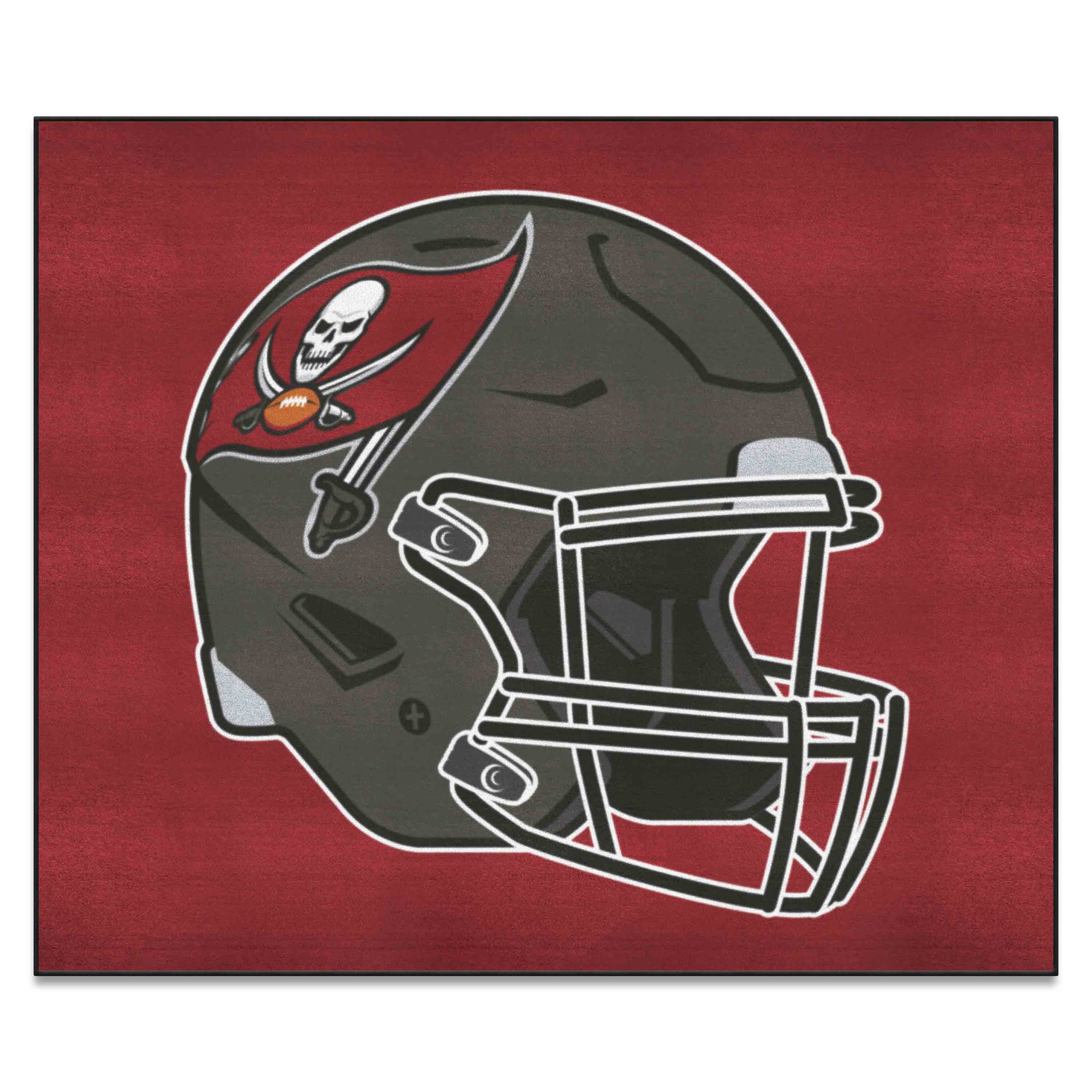 Tampa Bay Buccaneers Tailgater Rug - 5ft. x 6ft., Helmet Logo