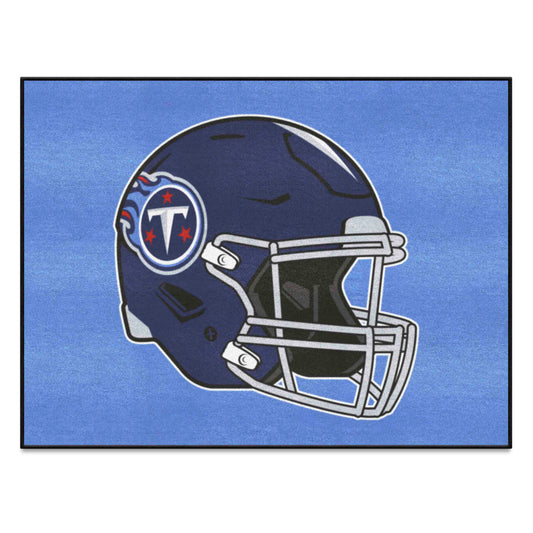 Tennessee Titans All-Star Rug - 34 in. x 42.5 in., Helmet Logo