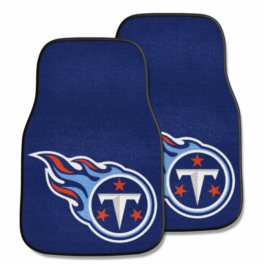 Tennessee Titans Front Carpet Car Mat Set - 2 Pieces