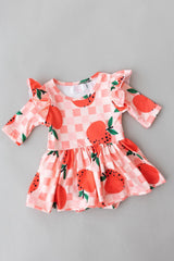 SALE Apple Orchard Twirl Flutter Bodysuit