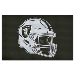 Las Vegas Raiders Ulti-Mat Rug - 5ft. x 8ft., Helmet Logo