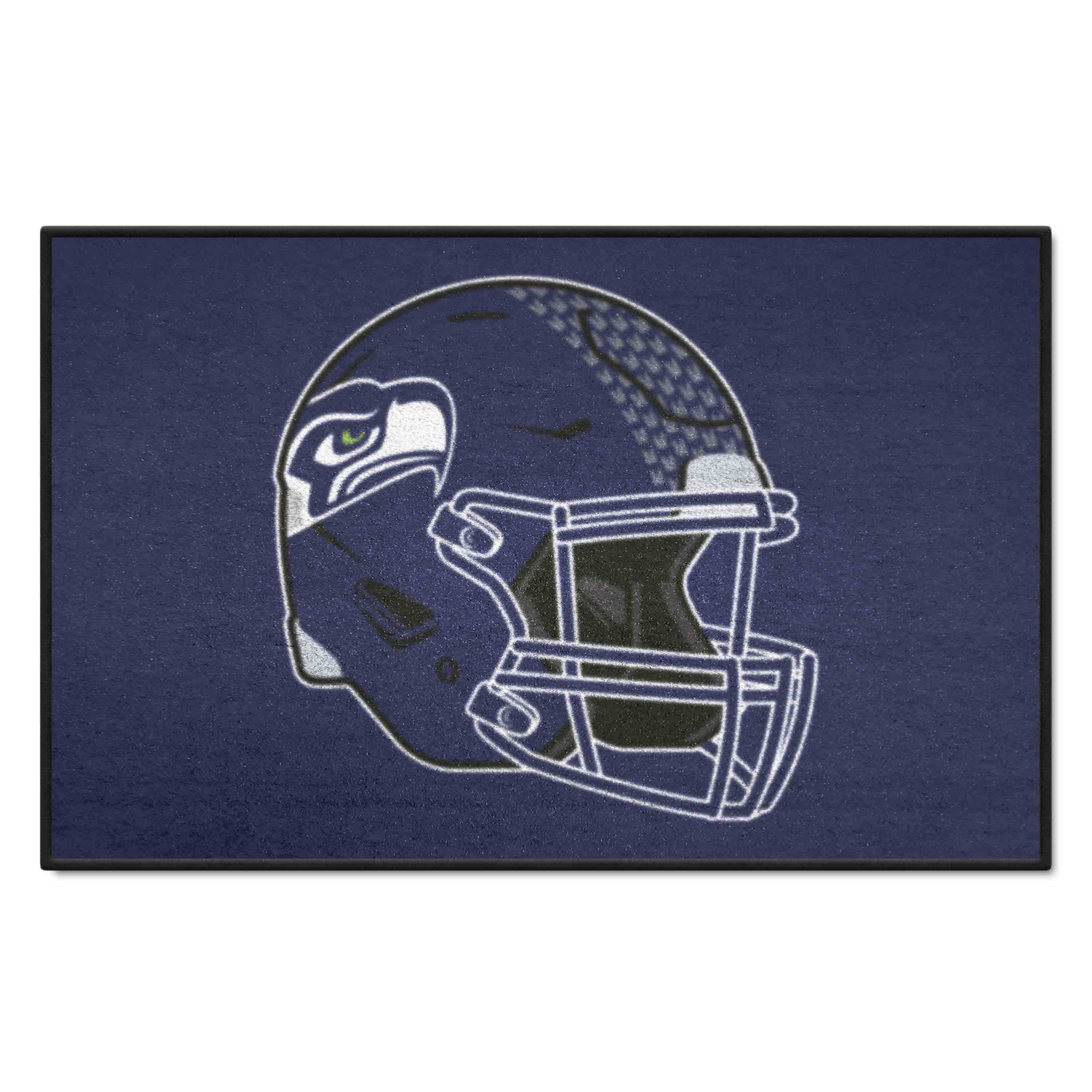 Seattle Seahawks Starter Mat Accent Rug - 19in. x 30in., Helmet Logo