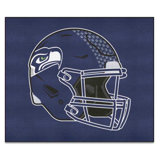 Seattle Seahawks Tailgater Rug - 5ft. x 6ft., Helmet Logo