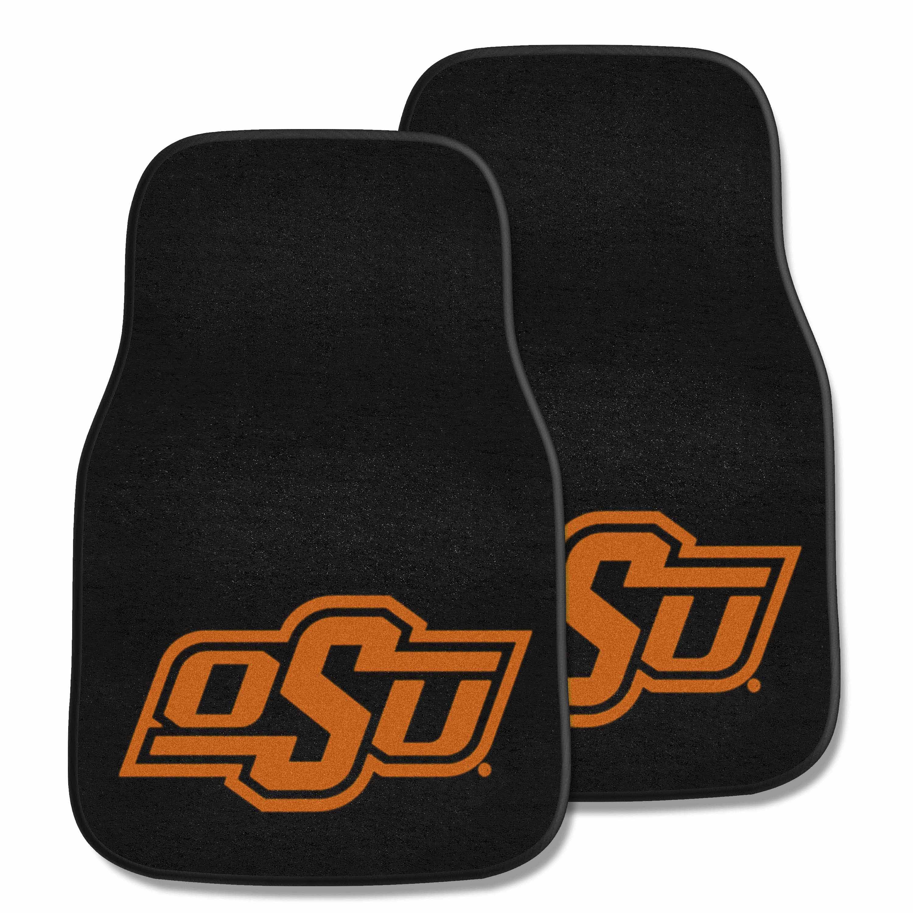 Oklahoma State Cowboys Front Carpet Car Mat Set - 2 Pieces