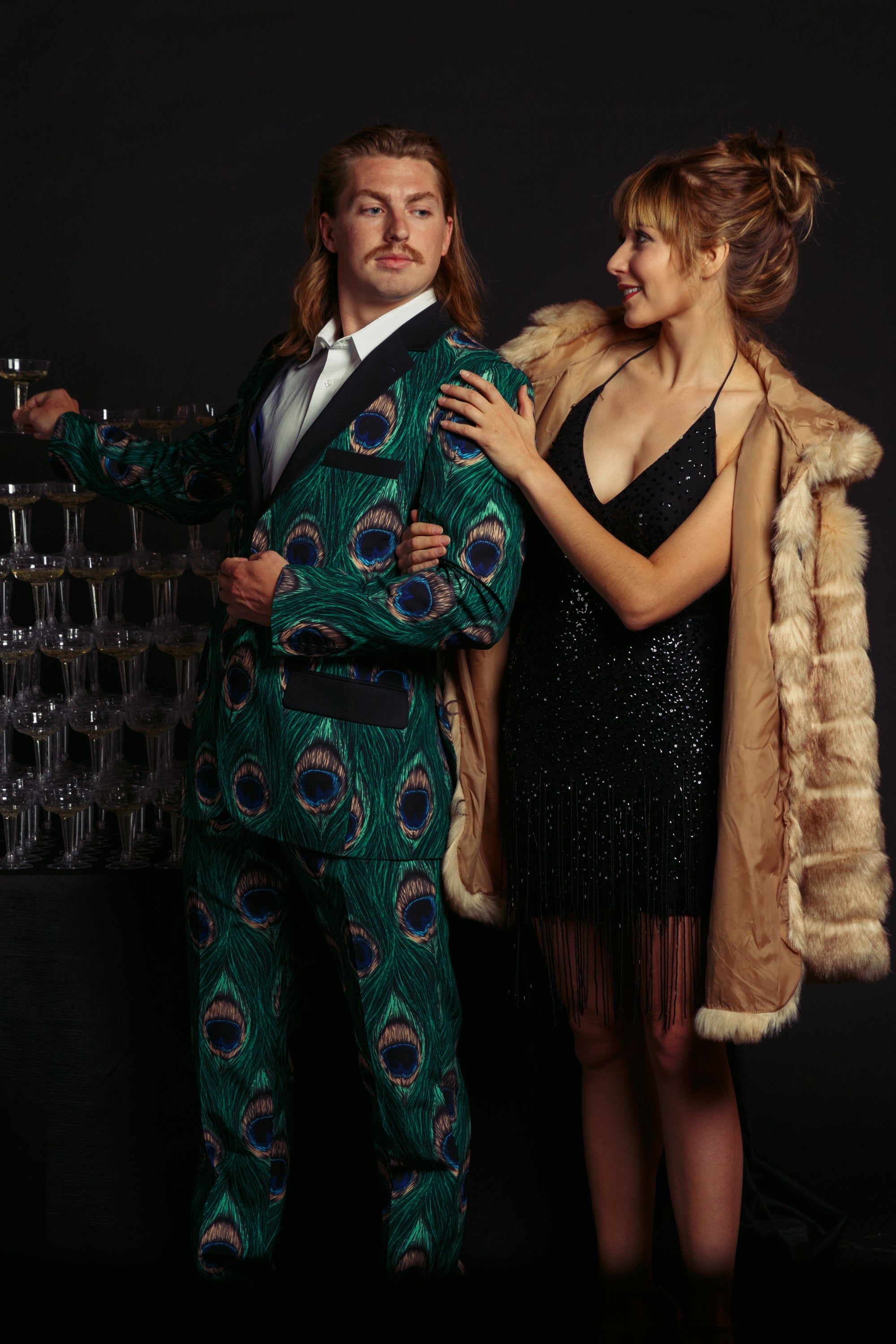 The Peacock Player | New Years Eve Party Suit