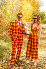 That 70s Suit | Thanksgiving Plaid Suit