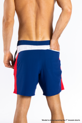 The Double Duty | American Flag Ball Hammock® 5 Inch Athletic Shorts