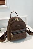 Suede Adjustable Strap Backpack Bag