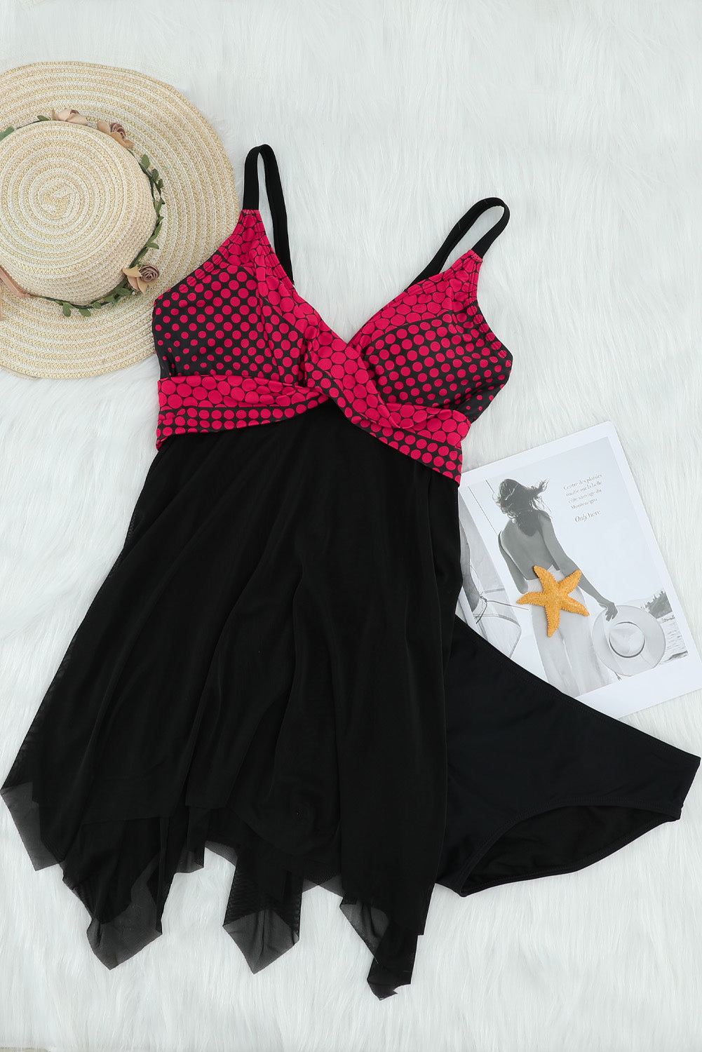 Printed Spaghetti Strap Two-Piece Swim Set - Flyclothing LLC