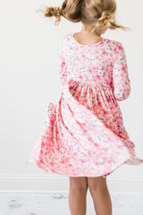 Azalea 3/4 Sleeve Pocket Twirl Dress - Mila & Rose ®