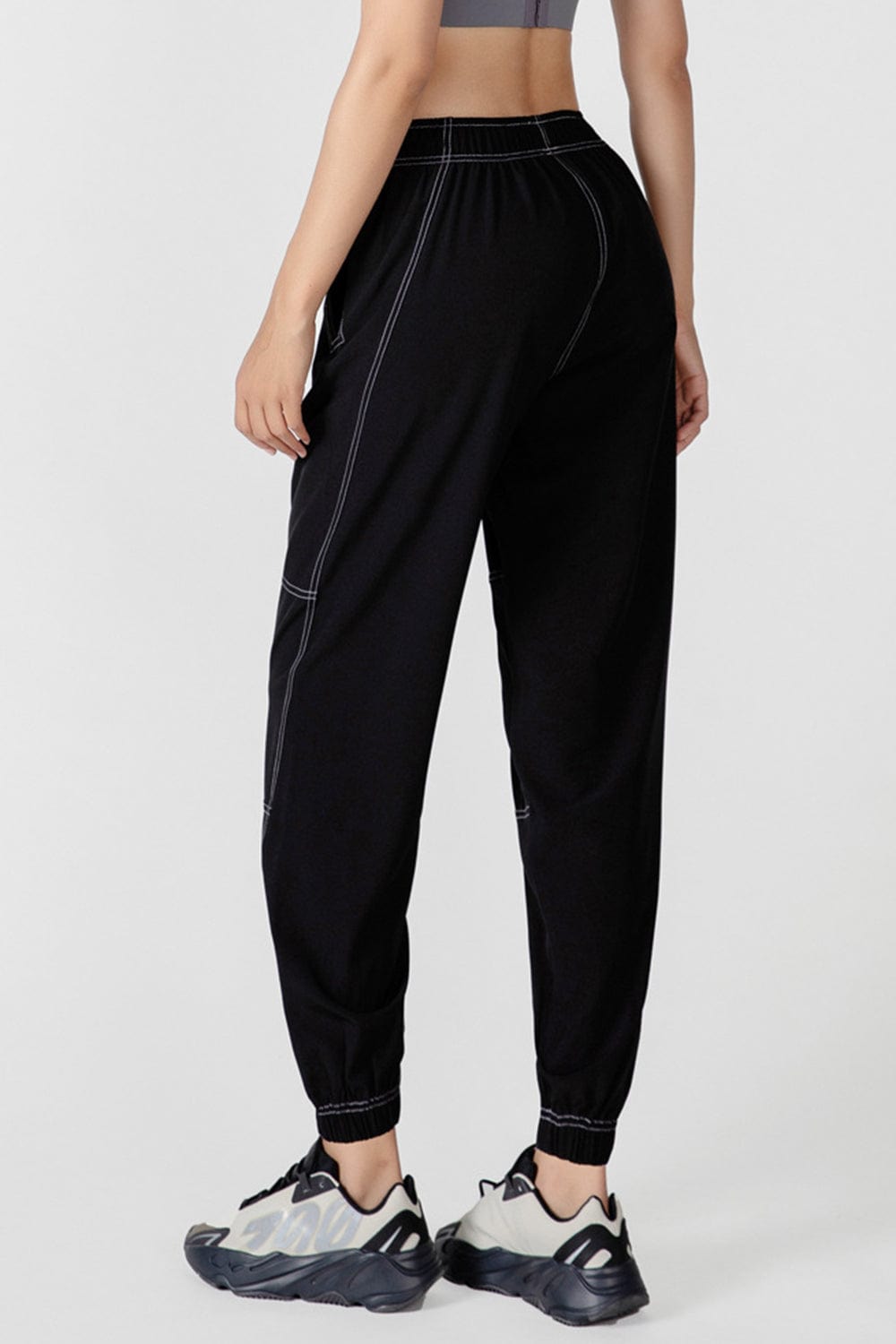 Basic Bae Drawstring Joggers with Pockets - Trendsi