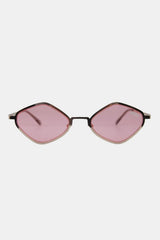 Nicole Lee USA Metal Frame Geometric Sunglasses - Trendsi