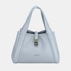 David Jones PU Leather Bucket Bag - Trendsi