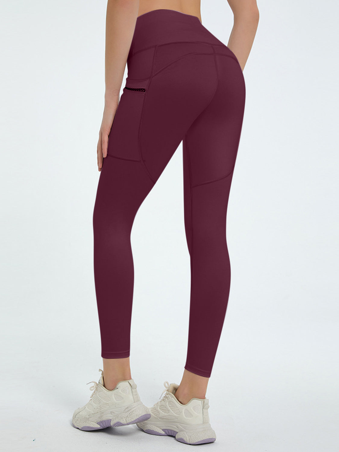 High Waist Active Leggings Trendsi