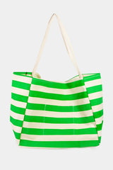 Bolso de mano Fame Stripe con contraste