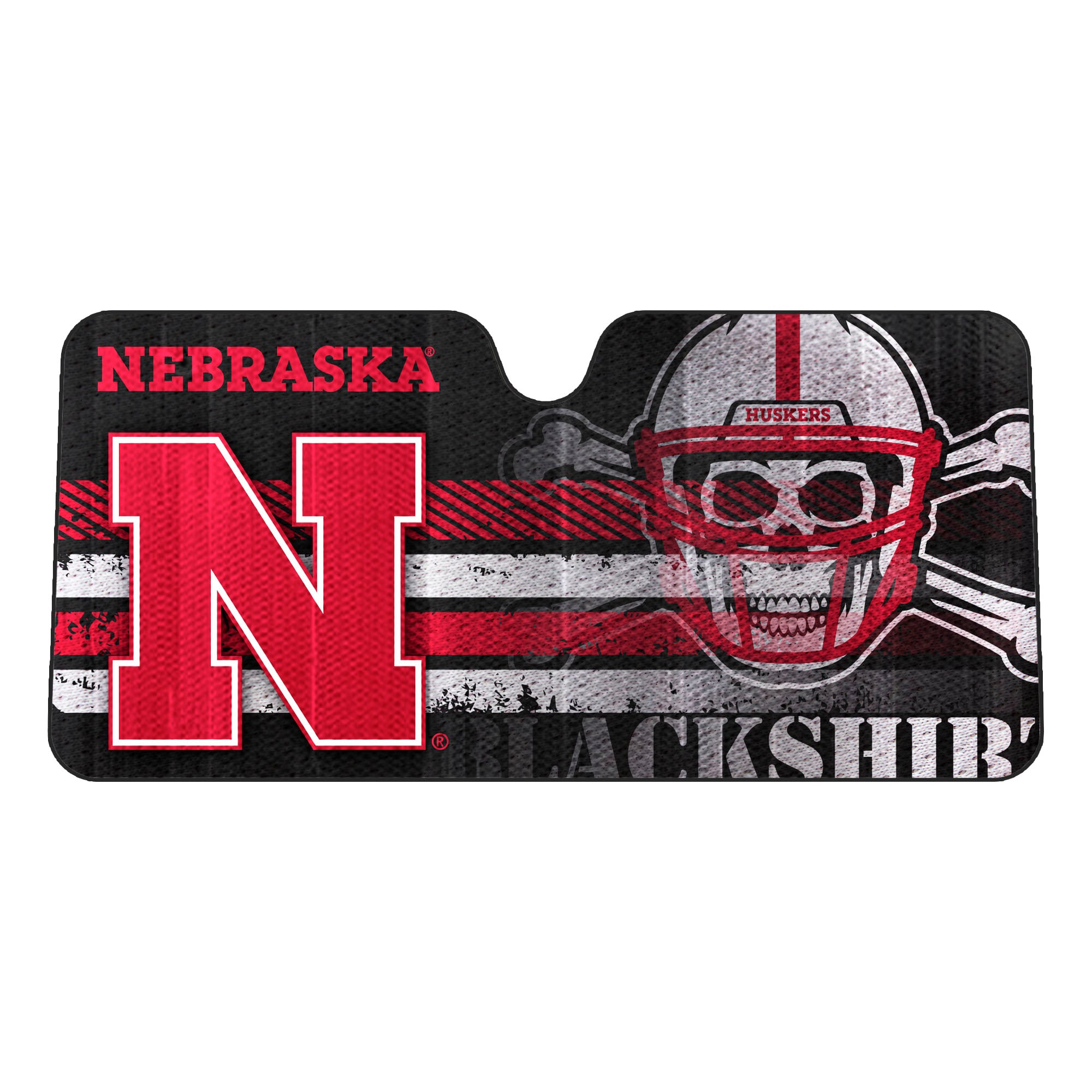 Nebraska Cornhuskers Windshield Sun Shade