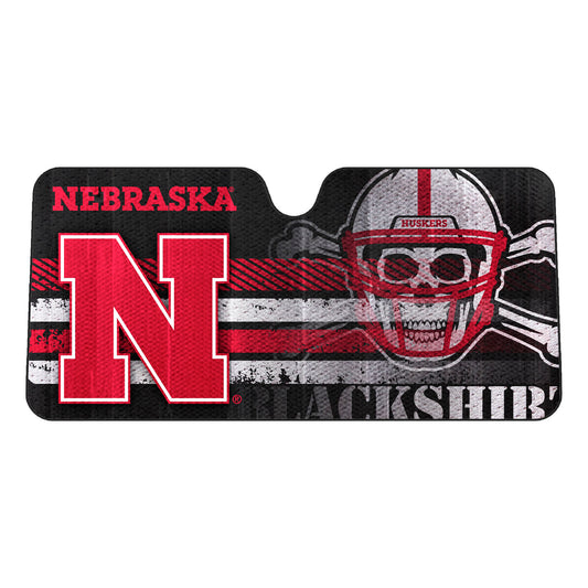 Nebraska Cornhuskers Windshield Sun Shade