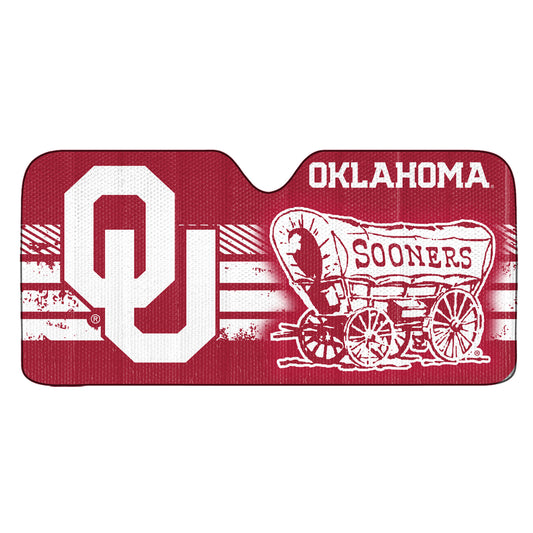 Oklahoma Sooners Windshield Sun Shade - Oklahoma