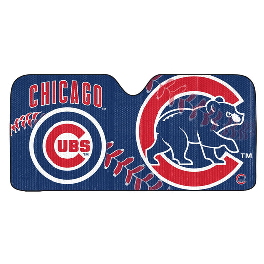 Chicago Cubs Windshield Sun Shade - Chicago Cubs