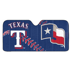 Texas Rangers Windshield Sun Shade