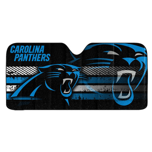 Carolina Panthers Windshield Sun Shade