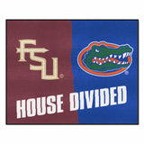 House Divided - Florida State / Florida House Divided House Divided Rug - 34 in. x 42.5 in. - House Divided - Florida State / Florida