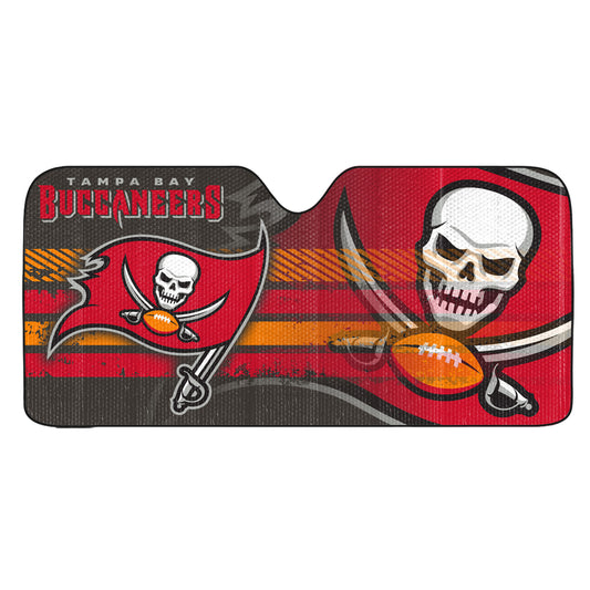 Tampa Bay Buccaneers Windshield Sun Shade