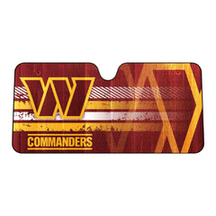 Washington Commanders Windshield Sun Shade