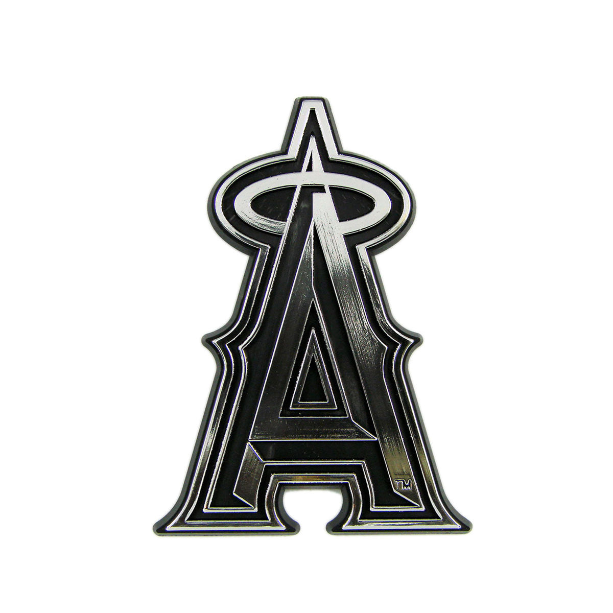 Los Angeles Angels Molded Chrome Plastic Emblem