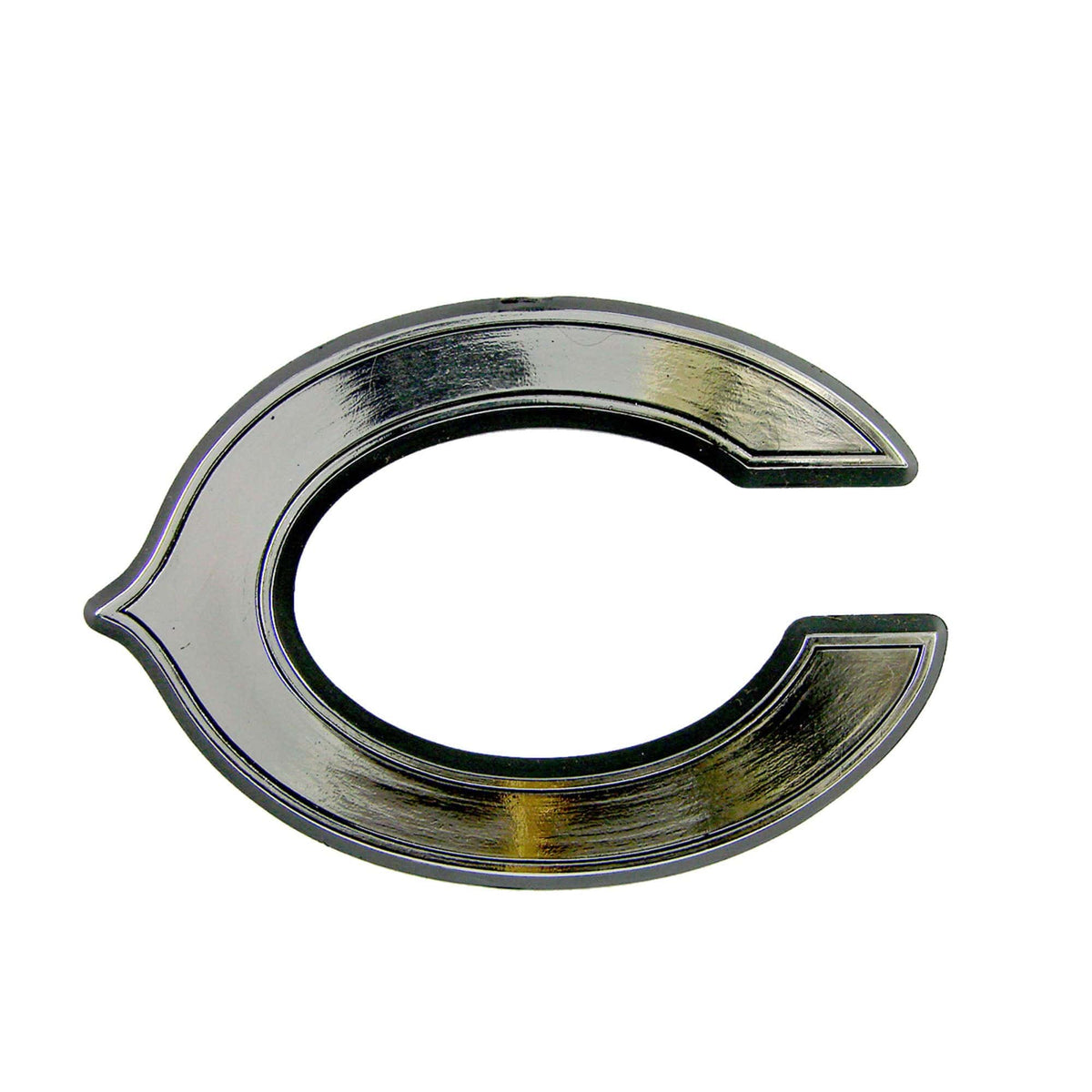 Chicago Bears Molded Chrome Plastic Emblem - Chicago Bears