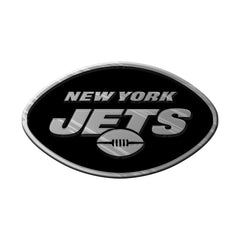 New York Jets Molded Chrome Plastic Emblem