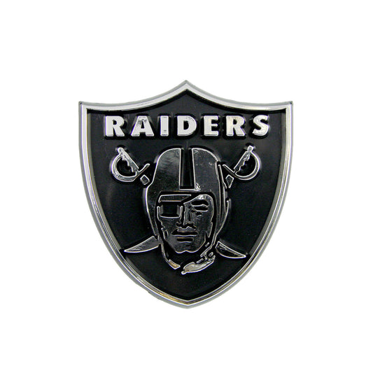 Las Vegas Raiders Molded Chrome Plastic Emblem