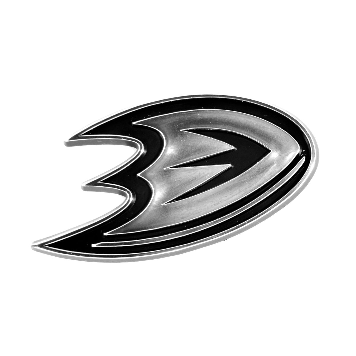 Anaheim Ducks Molded Chrome Plastic Emblem