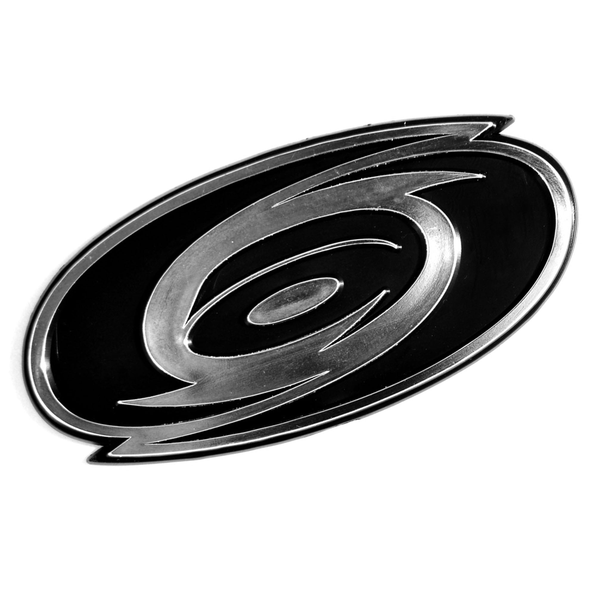 Carolina Hurricanes Molded Chrome Plastic Emblem