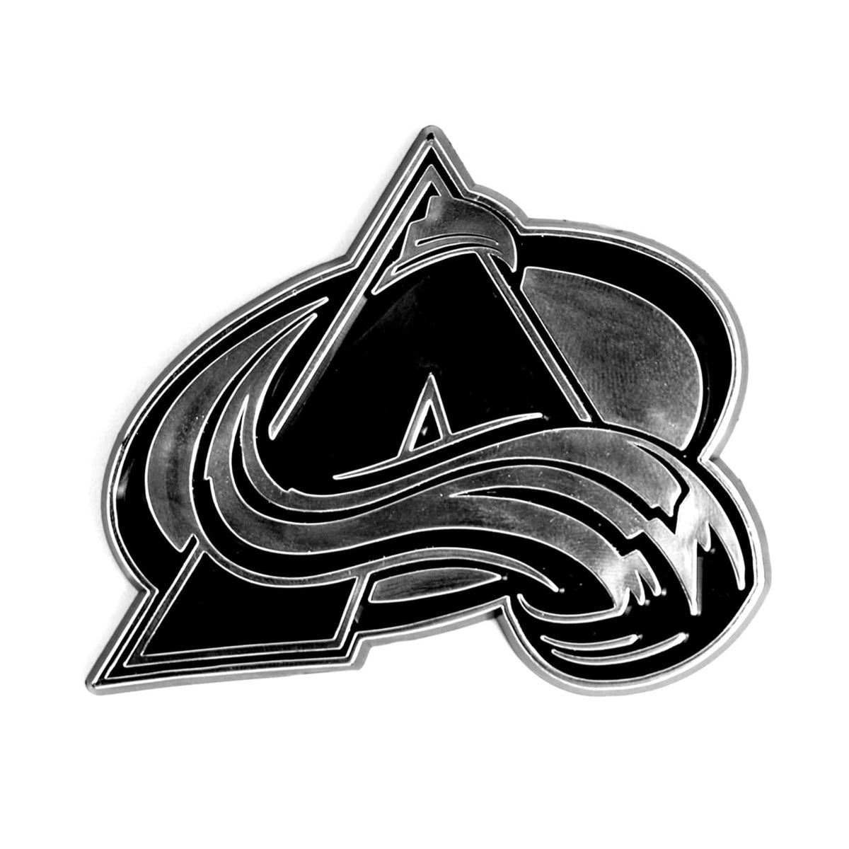 Colorado Avalanche Molded Chrome Plastic Emblem - Colorado Avalanche