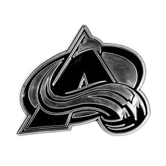 Colorado Avalanche Molded Chrome Plastic Emblem - Colorado Avalanche